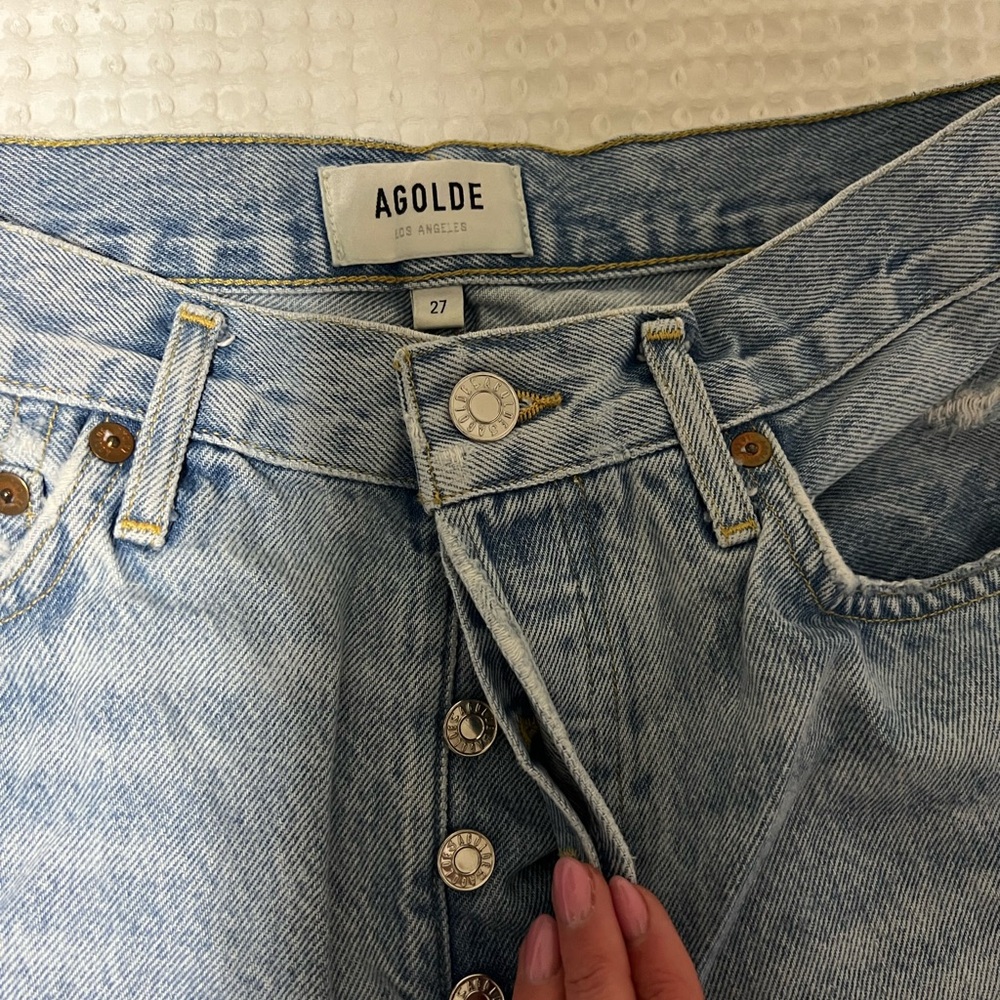 AGOLDE Women's Parker Vintage Cutoff Shorts